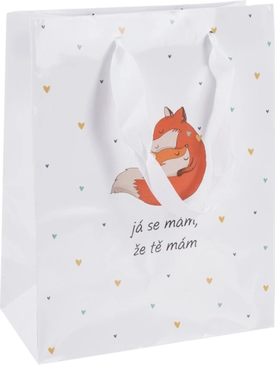 Gavepapirpose "Jeg har det godt" 18 × 10 × 23 cm