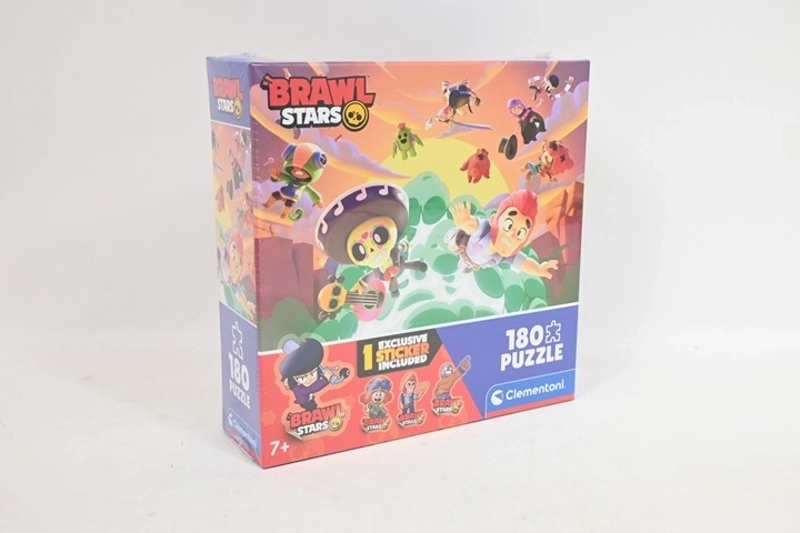 Clementoni puslespil Brawl Stars 180 brikker i kvadratisk æske