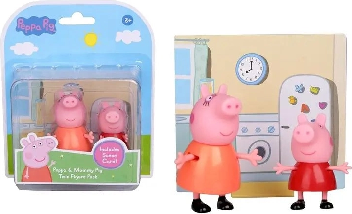 Peppa Pig-figurer Peppa og Mor