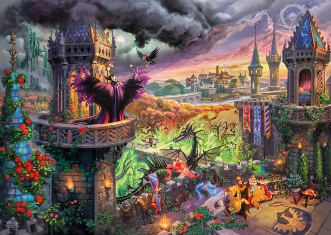Puzzle SCHMIDT Maleficent, dronning af sort magi 1000 brikker