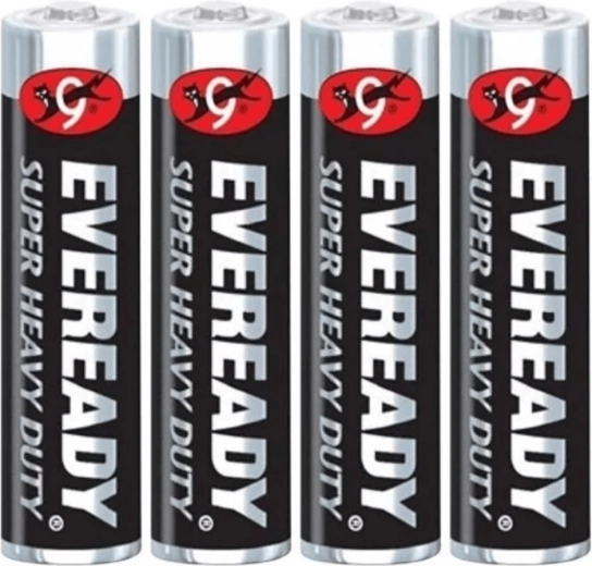 Energizer Eveready Super Heavy Duty batteri AAA (R3) 4 stk.
