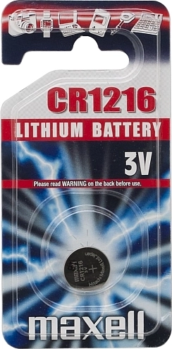 Lithio-knapcellebatteri CR1216 3 V