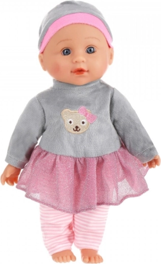 Interaktiv dukke Julka – lærer, synger og fortæller eventyr, 32 cm