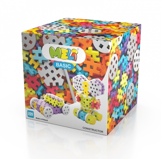 Byggesæt Meli Constructor 200 stk.