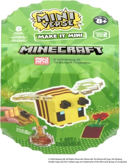 MGA's Miniverse Make It Mini Minecraft serie 2 - 1 stk.
