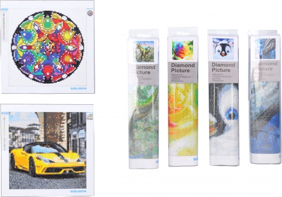 Kreativt sæt Diamond Painting 30x30 cm