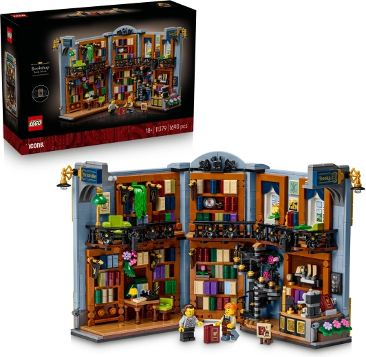 LEGO Icons Book nook: Boghandel