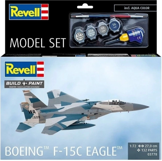 Plastikmodel Boeing F-15C Eagle 1:72 startsæt