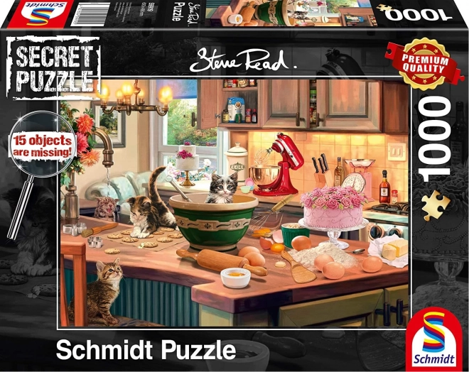Schmidt Secret puslespil Ved køkkenbordet 1000 brikker