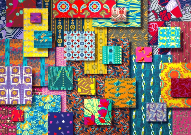 Enjoy puslespil designmønstre 1000 brikker