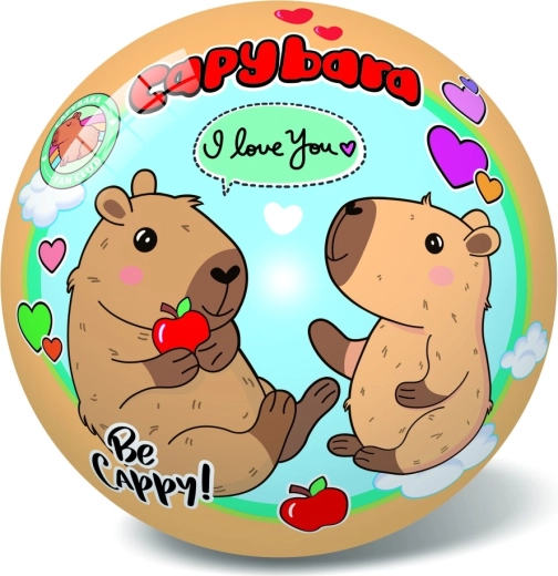 Bold med kapybaramotivet 14 cm