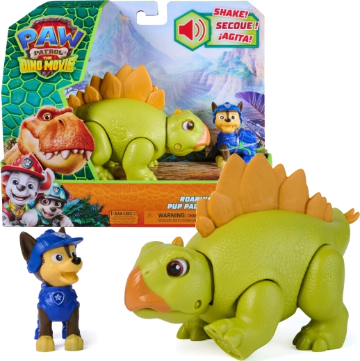 Spin Master PAW Patrol Dinoer: Chase med interaktiv stegosaurus (10 cm)