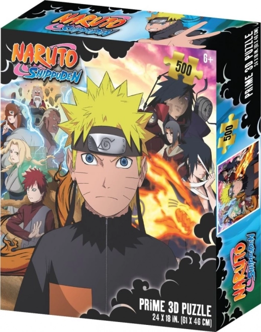 PRIME 3D-puslespil Naruto Shippuden 3D 500 brikker