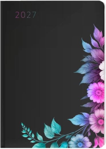 Ugentlig kalender A5 2027 Floral