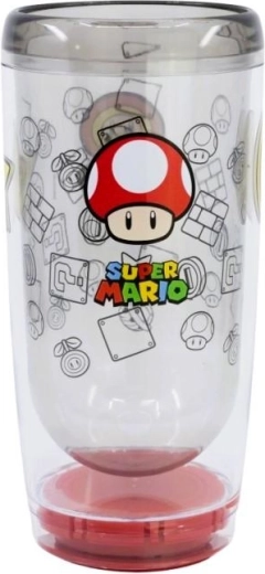Stor dobbeltvægget krus Super Mario med Smartgrip mod væltning – 1 stk.