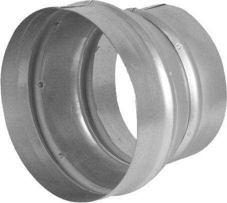 Metalreduktion 100/125 mm til rundt rør