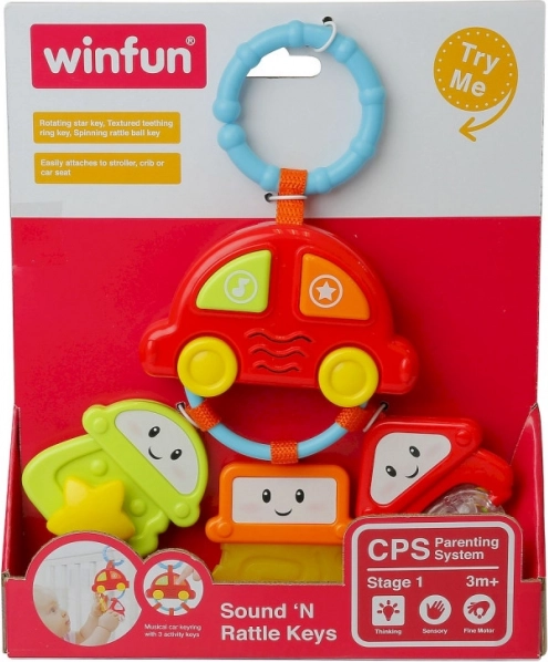 Hængende bil med nøgler