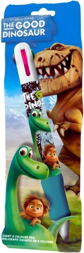 Jumbo firefarvet kuglepen Den gode dinosaur