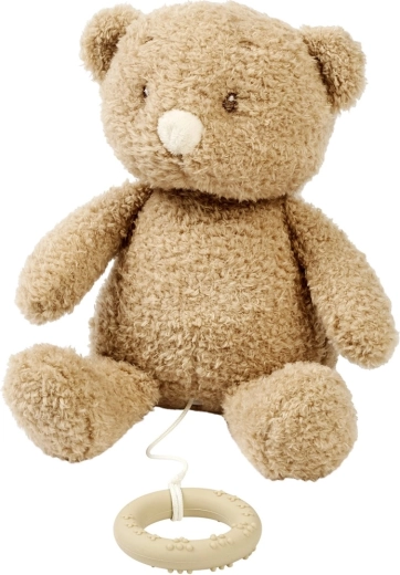 Nattou musikalsk bamse i plysstof Teddy 24 cm