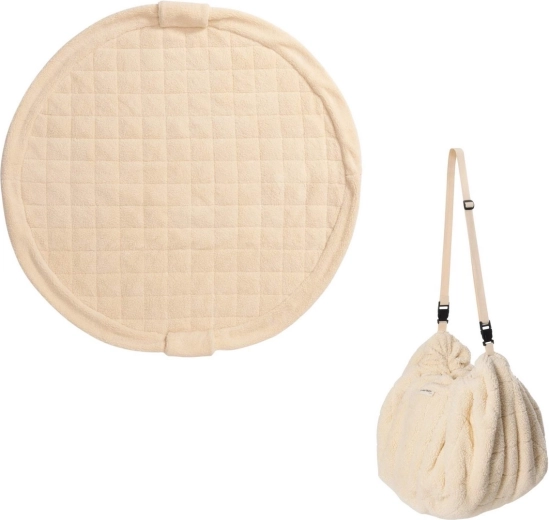 Play&Go noomad soft teddy oak legetæppe og legetøjspose