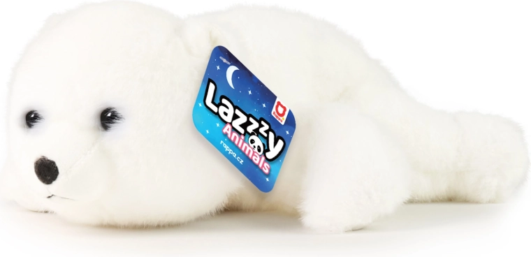 Plysbjørn hvid LAZZY ANIMALS 29 cm