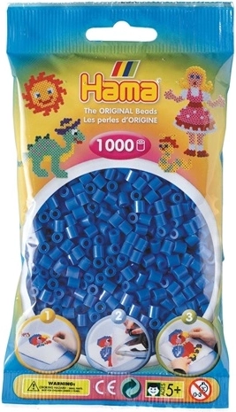 Hama Midi strygeperler 1000 stk. mørkeblå
