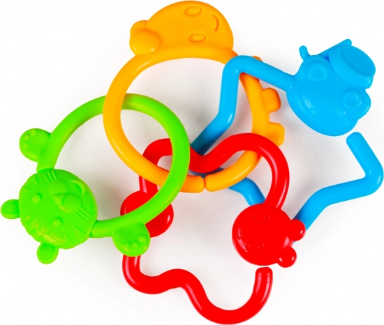 Rangle med dyreformer til babyer