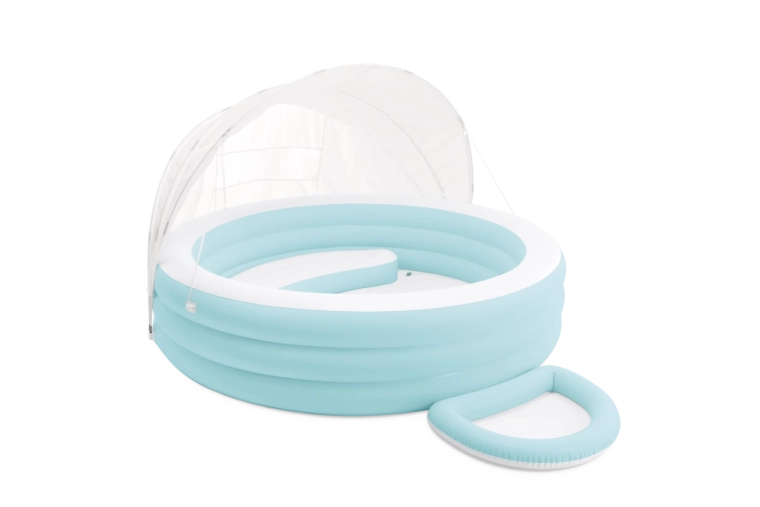 Oppustelig pool med baldakin Swim Center Canopy Lounge