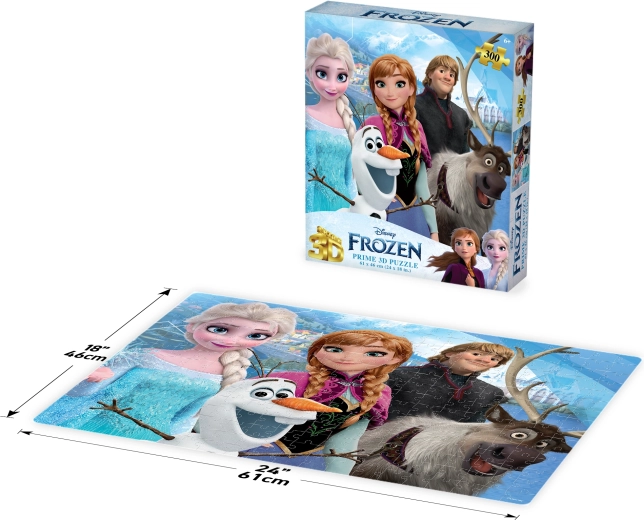 3D-puslespil Disney Frost 300 brikker