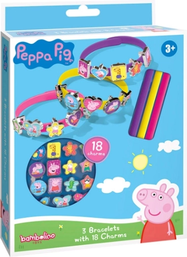 Armbåndssæt med charms – Peppa Pig