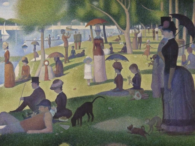 RAVENSBURGER puslespil Søndag eftermiddag på øen La Grande Jatte, 1500 brikker