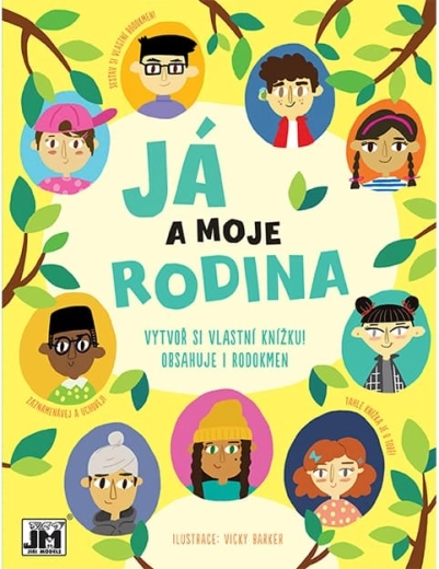 Mig og min familie – illustreret mindebog til børn