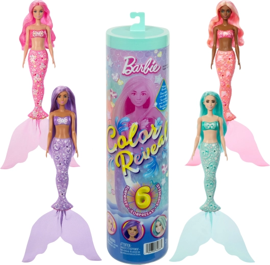 Barbie Color Reveal overraskelse – havfrue med tilbehør