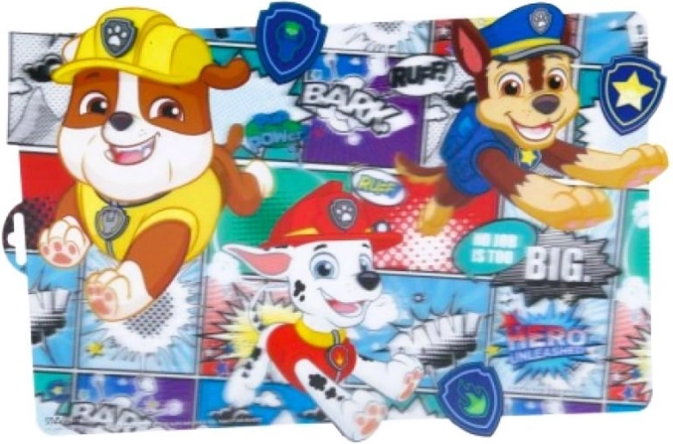 3D skrivebordsunderlag Paw Patrol