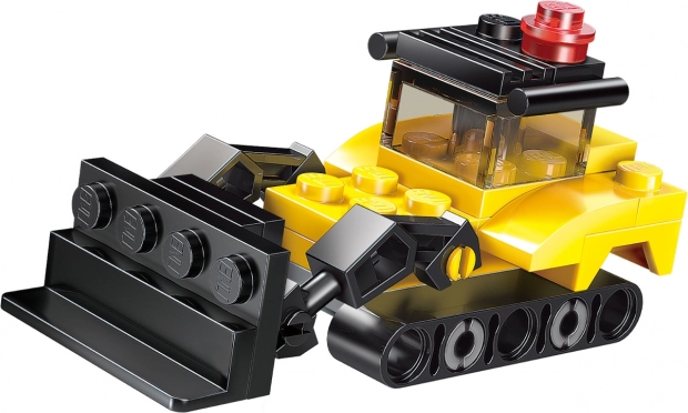 Byggesæt QMAN Hyperfunction Tactical Unit – bulldozer 3-i-1