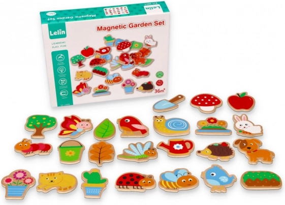 Magneter Have - Sæt med 24 stk