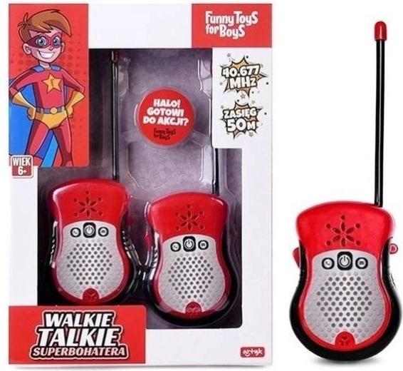 Walkie talkie superhelte