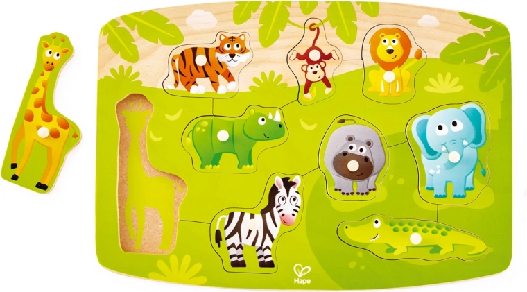 Puslespil på plade – jungle