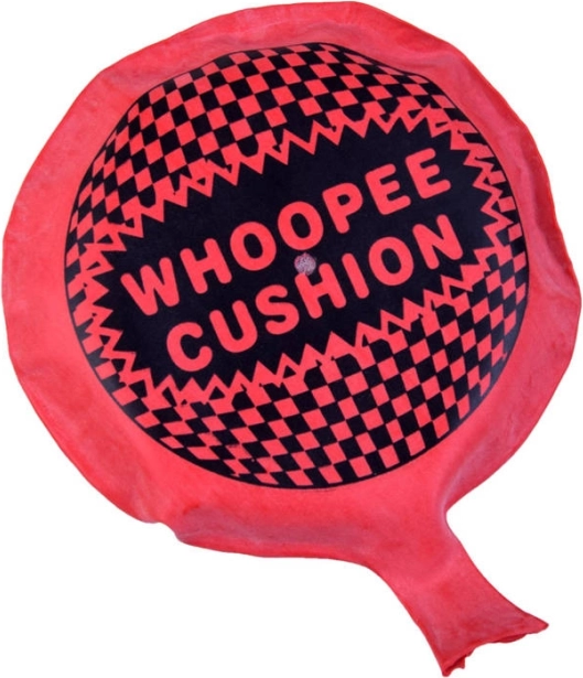 Sjov pruttepude (whoopee cushion) - 1 stk.