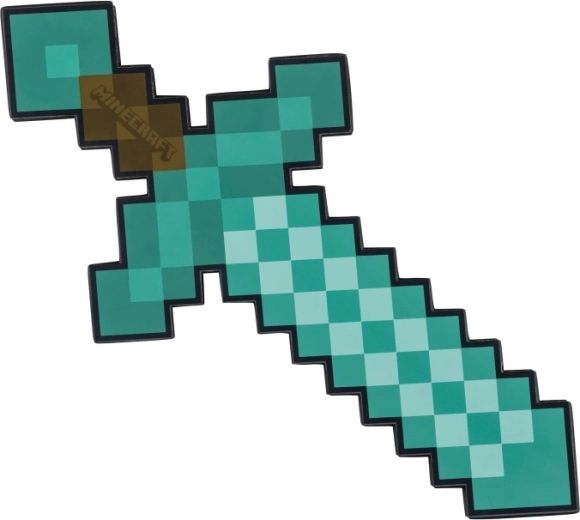 Minecraft skum-diamantsværd - 1 stk.