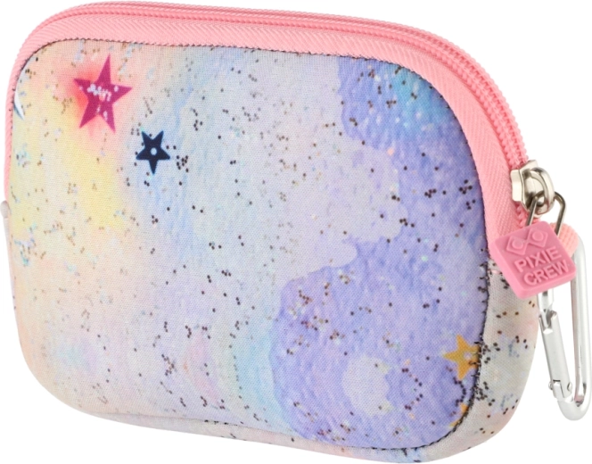 Pixie Crew lille pink pung Glitternox med pixels