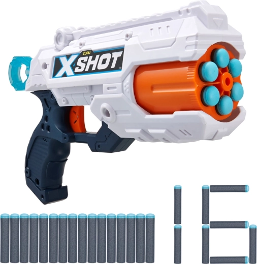 X-Shot Reflex 6-blaster med 16 pile