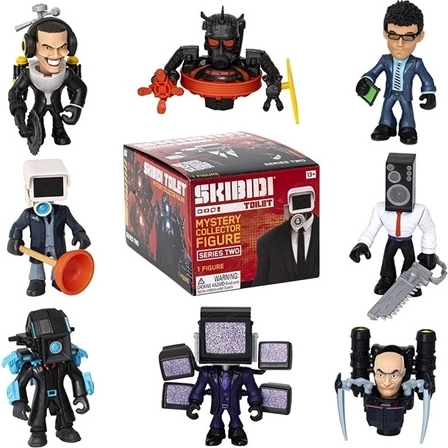 Cobi Skibidi Toilet mystisk samlerfigur, serie 2