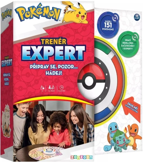 Pokémon Træner Ekspert – elektronisk quizbrætspil med lyd