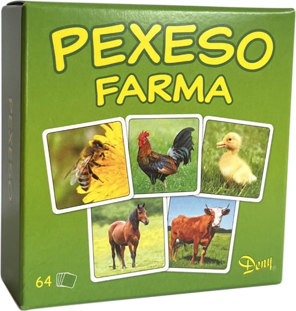 Farma Pexeso spil i æske