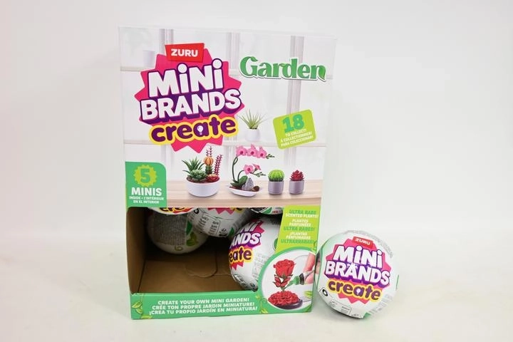 ZURU Mini Brands Create botanisk have – kapsel med miniplanter