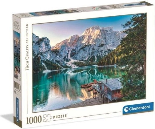 Clementoni puslespil Emerald Lake Braies, 1000 brikker