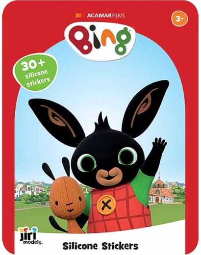 Spil med silikoneklistermærker Bing