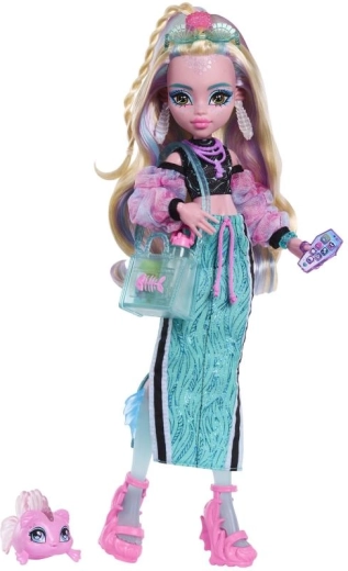 Monster High dukke Lagoona Blue med tilbehør