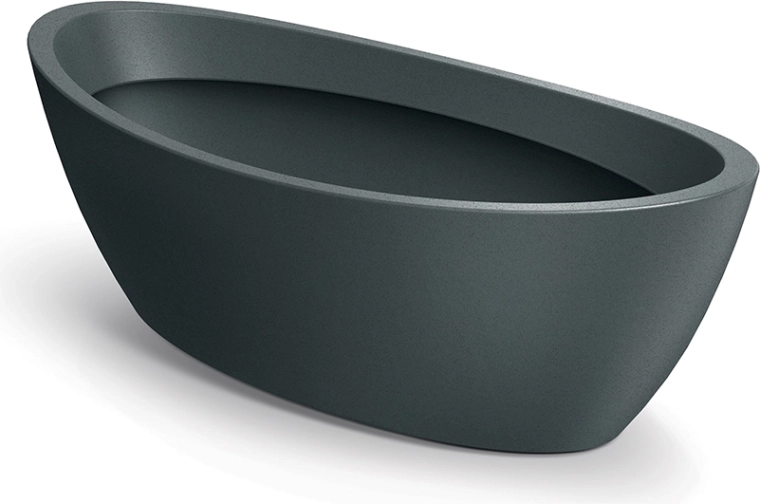 Plantekumme Aria Oval 60 cm grafit